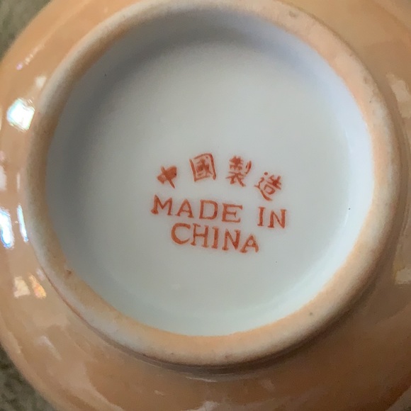 6 piece Chinese rice bowl set-excellent condition - Picture 4 of 4